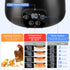 2 Pack 200W 5Ft Chicken Coop Heater with Lighting and Temperature Control Chicken Heating Lamp with Digital Display