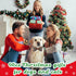 60 Pcs Christmas Dog Collar Bow Ties Bulk, Warm Snowman Detachable Bowties for Small Medium Large Dogs, Cat Grooming