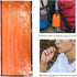 Orange Multi-Purpose Insulated Sleeping Bag, Waterproof for Camping and Hiking