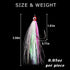 Shaddock Fishing Clouser Minnow Fly Fishing Flies, Streamer Wet Salmon Trout Steelhead Jig Hooks Sea Bass Striper