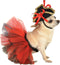 Rubie's Pet Costume Tutu, Red and Black, Small/Medium