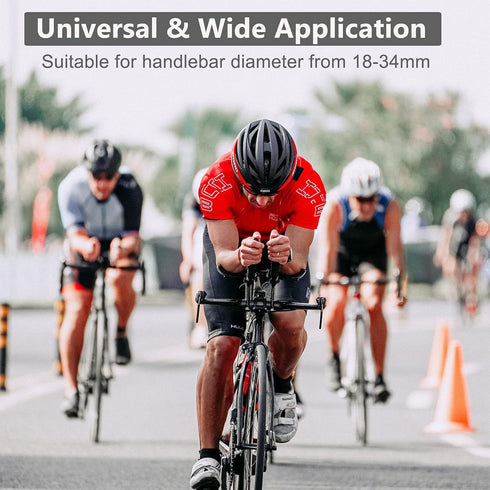 Yizhet Lightweight Bike Handlebar Extender, Durable Double Bracket for Speedometer & Phone Mount