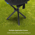 VBESTLIFE Portable Folding Tripod Chair, Oxford Cloth Steel Tube Camping Chair for Outdoor Camping Hiking Fishing