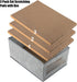 Kichwit Large Cat Scratching Pads, 3pcs Cat Scratcher Cardboard with a Box, Reversible Cat Scratching Board,16.5" x 11.7" (Large)