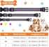 3 Pieces Adjustable Reflective Dog Collars, Quick Release Nylon Dog Collars for Dogs
