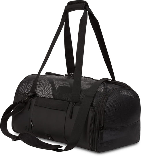 SwissGear 3321 Getaway Premium Pet Carrier, Black
