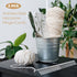 2 Pieces Macrame Comb Set - Stainless Steel Metal Combs for Dog Cat Grooming, Macrame Brush Supplies (Silver)