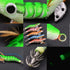 Glow Squid Jigs Saltwater Fishing Lures Kit, 10pcs Luminous Shrimp Prawn Lures for Cuttlefish Octopus Fishing