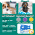 No Stuffing Dog Toys, 8 Pack Durable Plush Squeaky Toys, Cute Animal Interactive Chew Toys for Small Medium Dogs