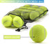 12 Pack INSUM Bulk Tennis Balls for Beginner High Elasticity Practice Tennis Balls with Mesh Bag, Suit for Pet Dog