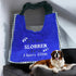 Adjustable Waterproof Drool Bib for Large Dogs - Glitter Embroidered