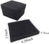 Aquarium Bio Filter Media Sponge, 6.28 x 5.5 x 0.78 Inch Foam Filter Pad Compatible with ML350 (6 Pack)