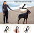 Slip Lead Dog Leash, 6 FT Adjustable Reflective Training Hook Braided Rope with Padded Handle for Large Medium Small