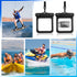 Xuniea 2 Pack Waterproof Car Key Fob Case, Floating Keys Holder Pouch for ID Badge, Credit Card, Water Sports