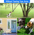 Spring Pole Dog Rope Tug of War Toy for Medium to Large Dogs - Bungee Hanging Exercise Ropes for Muscle Building