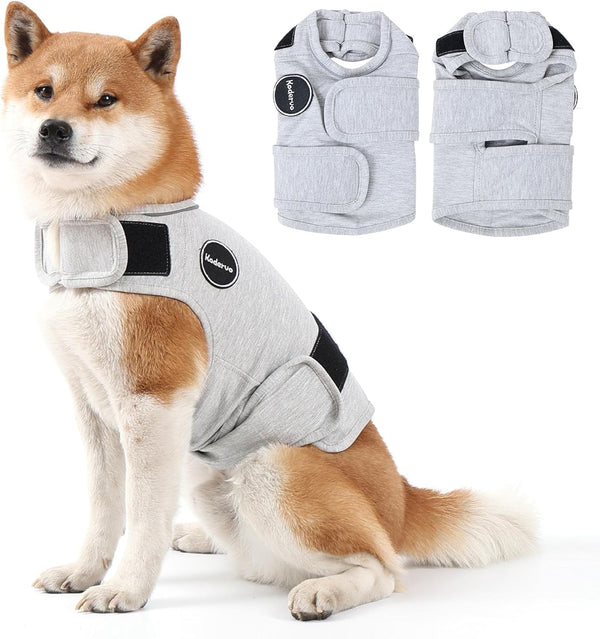 Dog Anxiety Jacket, Skin-Friendly Calming Shirt for Thunder, Fireworks, Vet Visits, and Separation - Anti Anxiety Vest