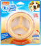 Hartz Chew ‘n Clean Chew Toy and Treat in One, Chicken Flavored Ring Dog Toy, Medium