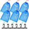 AojSup 6 Pcs Crab Trap Bait Bags with Locker, Portable Fish Trap Outdoor