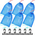 AojSup 6 Pcs Crab Trap Bait Bags with Locker, Portable Fish Trap Outdoor