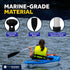 Five Oceans 4-Feet Canoe Paddle - T-Handle Oar Paddle for Canoe, Kayak, Small Boats, Marine-Grade Aluminum