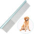10in Large Dog Grooming Comb for Shedding and Matted Hair, Metal Comb for Large Dogs, Reduces Tangles and Knots