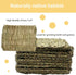 Chinchilla Squirrel(6 Rabbit Grass Mats,Bunny Grass Mat,Woven Straw Mat Bed Rabbits Hay Mat Sleeping Bunny Natural