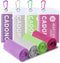 CADONO 4 Pack Cooling Towel (40"x12"), Soft Breathable Chilly Towel, IceTowel, Microfiber Towels