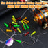 150/200pcs Stacked Fishing Beads, Fishing Beads Lures Making Supplies Tackle Trout Beads Walleye Rig Inline Spinner