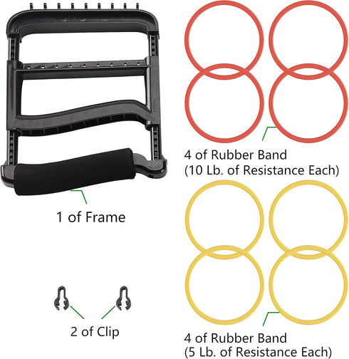 YPCBYNBS Hand Strengthening Exerciser - Black