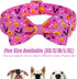 Halloween Boy Dog Collar Bow Tie - Thick Purple Pumpkin Collar with Safety Metal Buckle, Adjustable for Small to Large