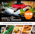 100W 2-Pack Bulb Simple Deluxe Ceramic Heat Emitter Reptile Heat Lamp No Light Emitting Brooder Coop Heater