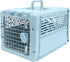 SportPet Designs Collapsible X-Small Pet Travel Carrier (Blue), Hard-Sided Kennel for Small