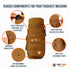 Go Time Gear Molle Water Bottle Holder, Tactical Canteen Pouch for Backpacks, Fits Up to 40 oz.