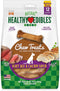 Nylabone Healthy Edibles Natural Dog Chews, Long Lasting Roast Beef & Chicken Flavor Treats for Small/Regular Dogs (12