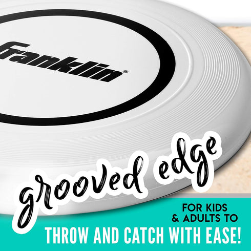 Franklin Sports Flying Disc - Sport Disc for Beach, Backyard, Park, Camping - 140 Gram Disc, Perfect for Dogs, Great