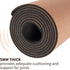 Premium Cork Yoga Mat - Non Slip Thick Exercise & Fitness Mat for Yoga, Pilates, Home Workouts (72" x 24" x 5mm)