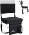 Sportneer Stadium Seats with Back Support: Height Adjustable Thick Padded Stadium Seats