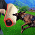 Morezi Dog Bite Sleeve Training Protection, Heavy Duty Jute for Pit Bull, German Shepherd, Mastiff - Red