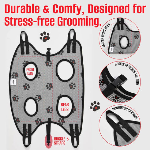 Hammock Trimming Hammock Spacing:6-9/ W:20lb) Chungie Cat Grooming for Cats Cat Restraint for Nail with Pet Nail