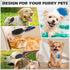 2PCS Dog Brush Set - Double Sided Dog Hair Brush for Shedding & Bathing, Premium Pet Supplies for Short/Long Haired Dogs