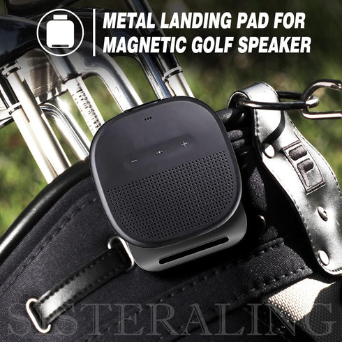 Golf Bag Metal Landing Pads for Magnetic Golf Towel - Quick Access to Golf Equipment and Accessories, Golf Gift