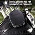 Golf Bag Metal Landing Pads for Magnetic Golf Towel - Quick Access to Golf Equipment and Accessories, Golf Gift