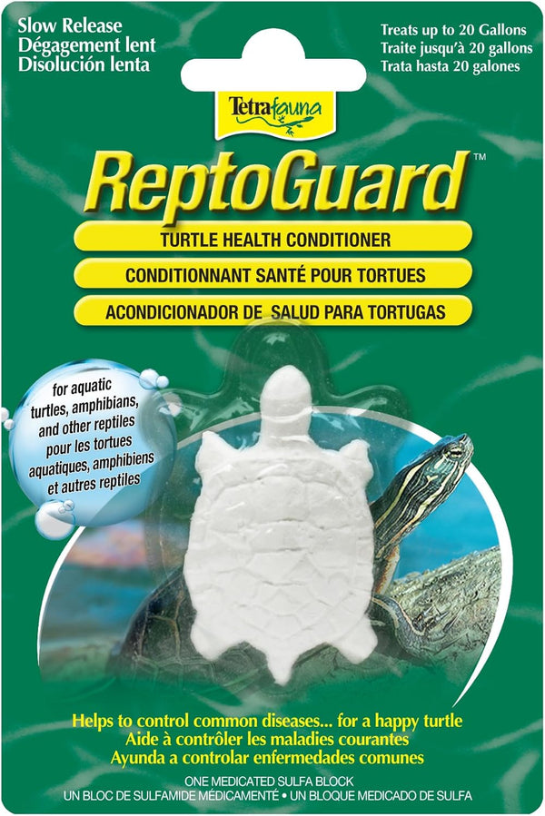 TetraFauna ReptoGuard Turtle Health Water Conditioner 1 Count, Slow-Release