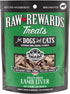 Northwest Naturals Raw Rewards Freeze-Dried Lamb Liver Treats for Dogs and Cats, 3 Oz