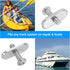 PATIKIL 316 Stainless Steel Kayak Rail Track Screws and Nuts, 4 Pack Hardware Gear Mount Replacement Kit