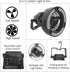LED Lantern - 2 in 1 Battery Powered Fan and Lantern by Wakeman Outdoors (Portable Fan)