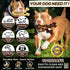 2 Pack Dog Chew Toys for Aggressive Chewers, Tough Indestructible Dog Bones for Medium/Large Breeds