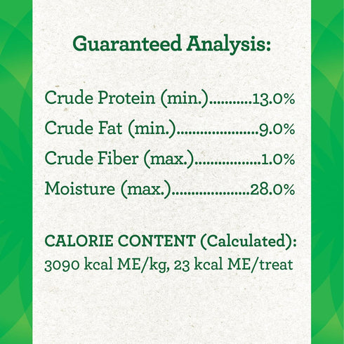 GREENIES PILL POCKETS Natural Soft Dog Treats, Cheese Flavor, Capsule Size, 7.9 oz. Pack (30 Treats)