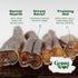 Bully Sticks (6 Inch) - Easily Digestible 100% Pure Beef Treats for Medium & Large Dogs (20 Count)