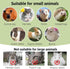 kathson Rabbit Litter Box Trainer Small Animal Potty Corner Toilet with Drawer Pet Cage Pan Litter Bedding Box